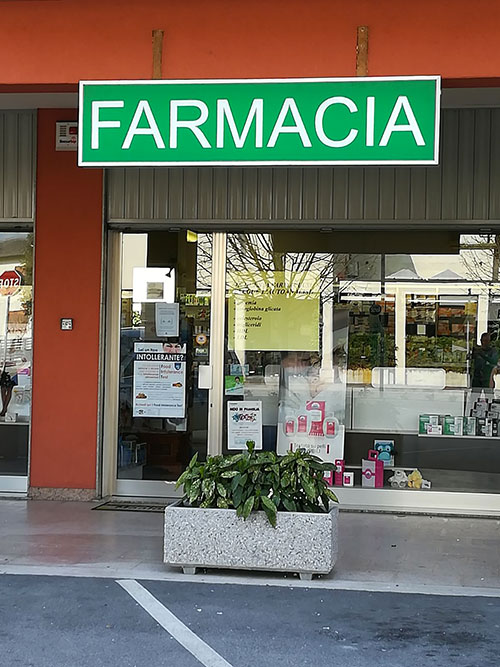 Farmacia Rigato - Campodoro (PD) - insegna Farmagosta
