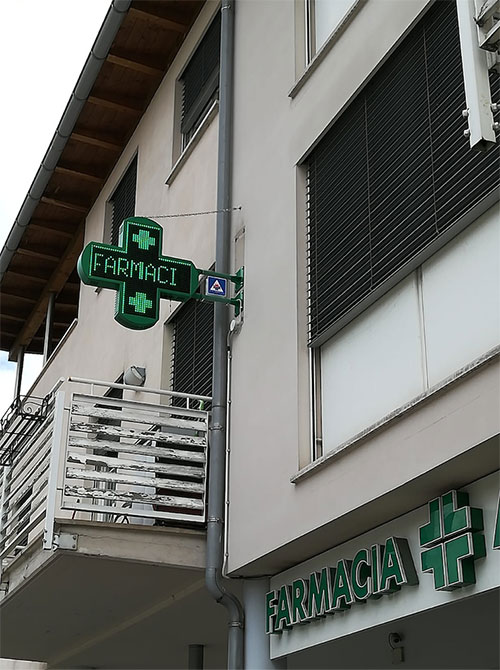 Farmacia Rigoni, Salorno (BZ): Croce Farmagosta