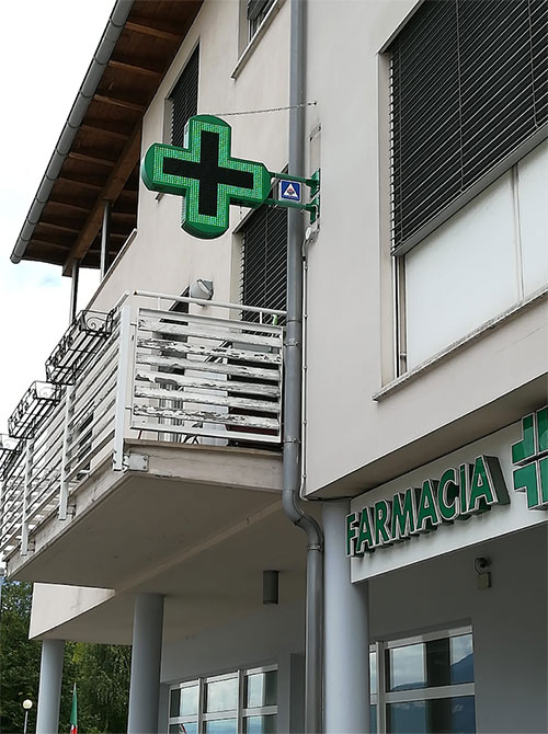 Farmacia Rigoni, Salorno (BZ): Croce Farmagosta