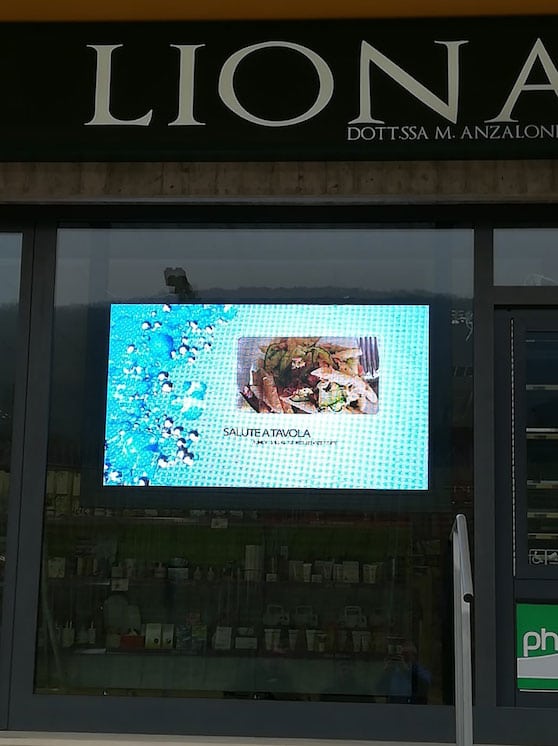 Farmacia Val Liona - Vicenza - Pannello Multimediale Farmagosta