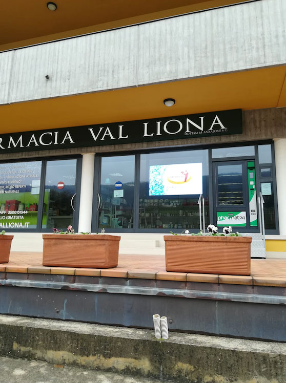 Farmacia Val Liona - Vicenza - Pannello Multimediale Farmagosta